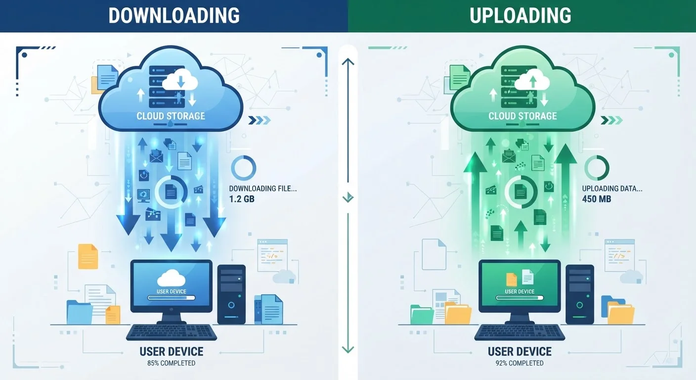 Download Speed vs. Upload Speed: Why Both Numbers Matter