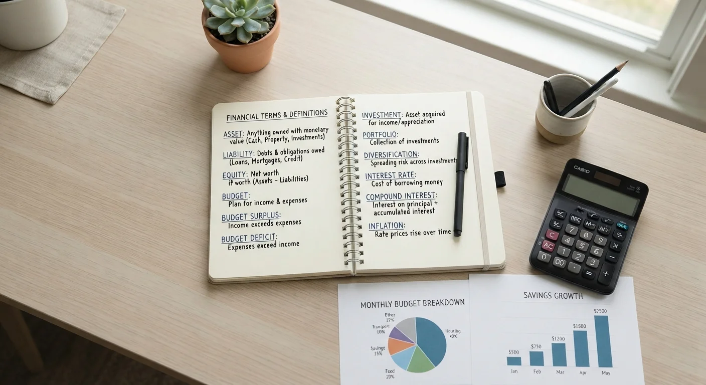 Key Financial Terms Every Debt and Savings Conversation Requires