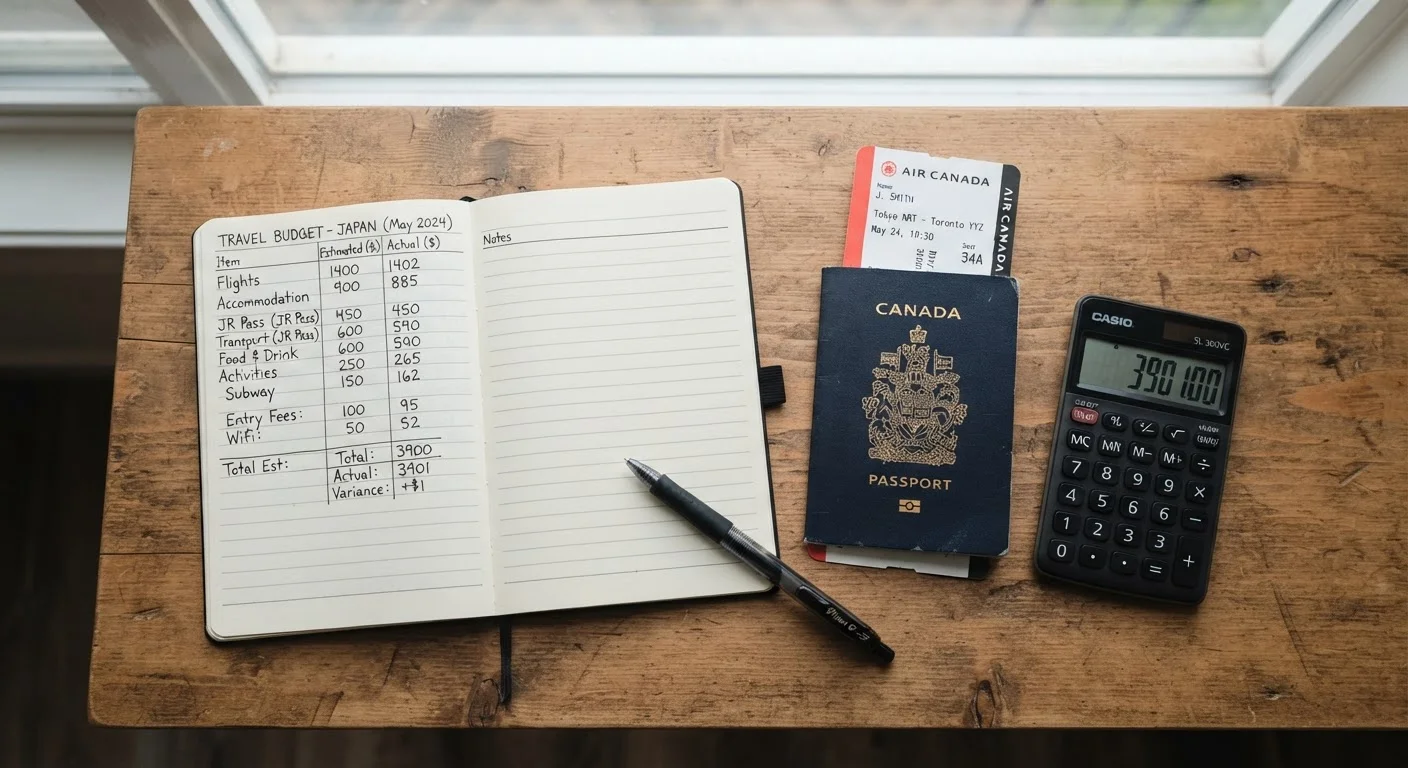 Planning a Trip Around a Budget: Where the Numbers Actually Come From