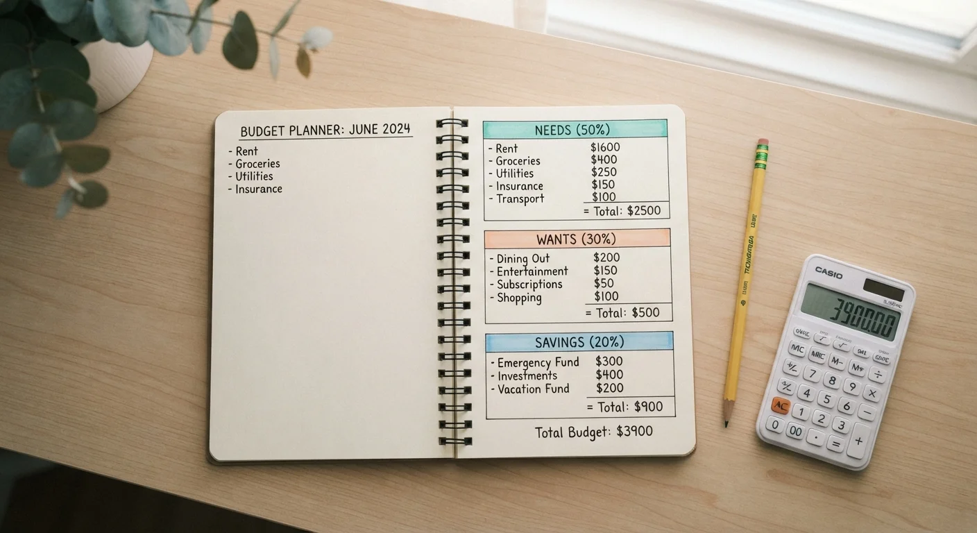 The 50/30/20 Rule Explained: A Simple Framework for Dividing Your Income